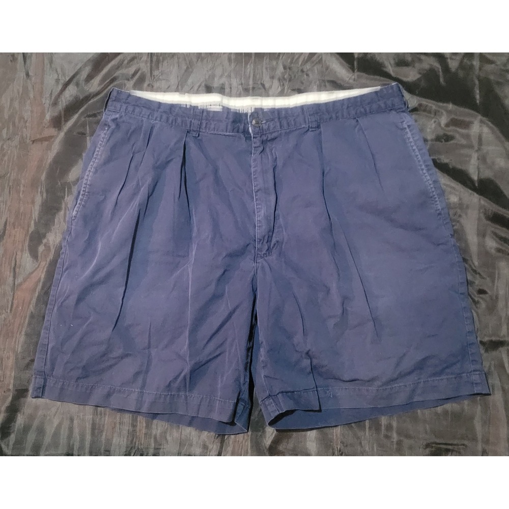 Polo Golf Ralph Lauren Golf Mens‎ 40 Shorts Blue Preppy Crest Stretch EUC
